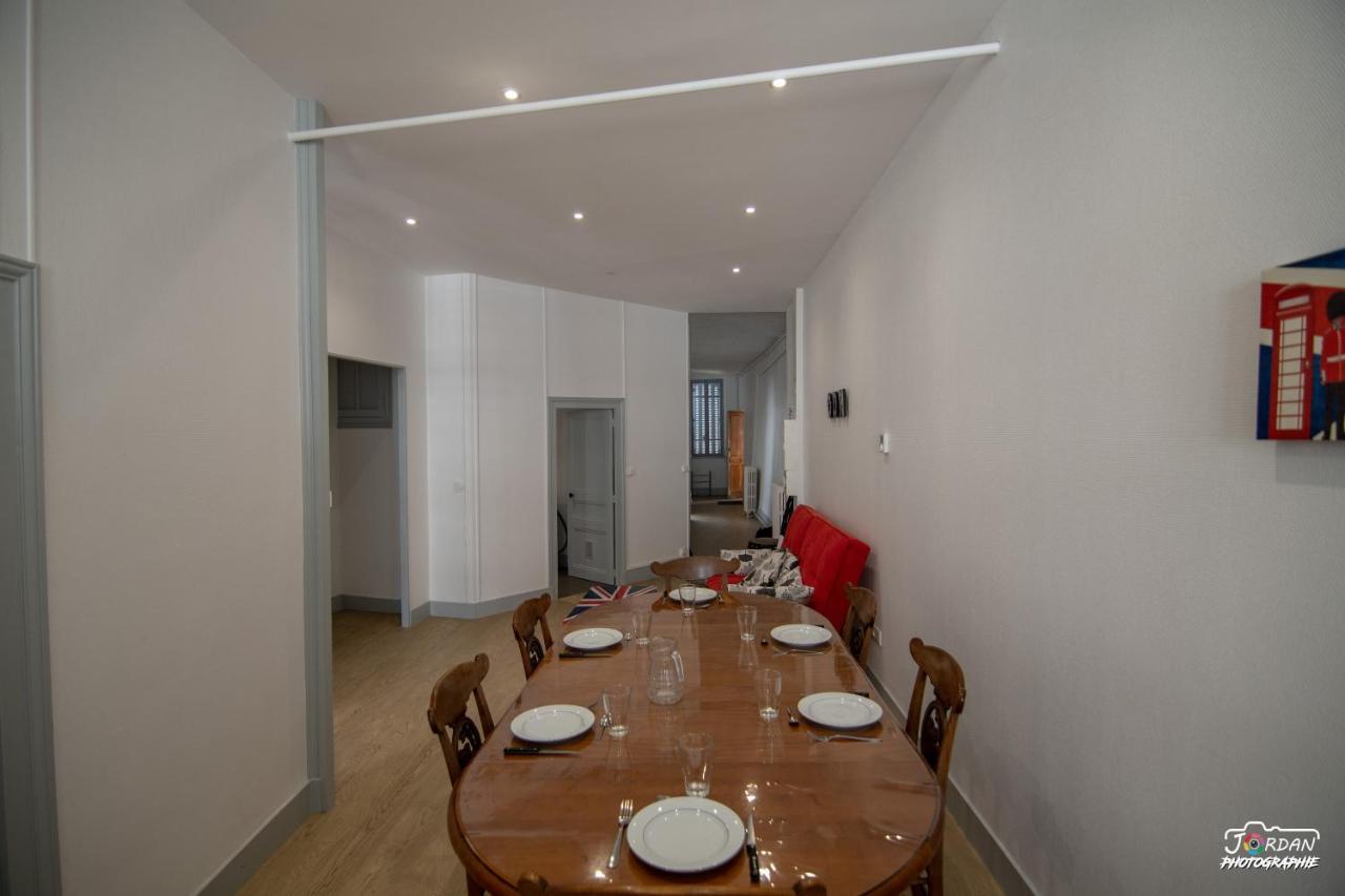 Hyper Centre - 3 Chambres - Gare - Wifi - Cosy Bourg-en-Bresse Bagian luar foto